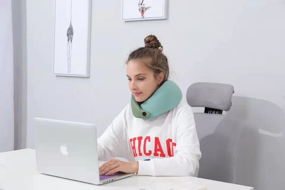 คุณภาพดี โฟชั่นยอดนิยม U Shape Memory Foam คอเครื่องบิน การเดินทาง รถยนต์ หมอน คอ เครื่องนวด หมอนด้วยความร้อน