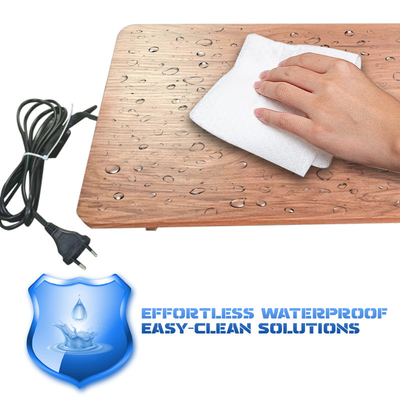 อิเล็กทรริก การทําความอบอุ่น ขาที่พัก หนอน ergonomic สําหรับเท้า ปรับอุณหภูมิ ขาที่อบอุ่น