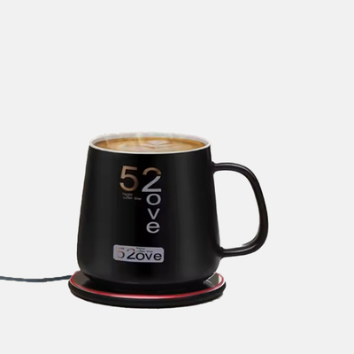 เครื่องทําความอบอุ่นถ้วย Usb หลายประการ เครื่องทําความอบอุ่นกระป๋อง Smart Travel พร้อมการชาร์จไร้สาย