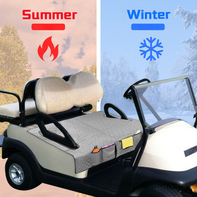 การป้องกันความร้อนเกิน Golf Heating Pad สําหรับรถกอล์ฟ คูชั่นที่นั่งที่ทําความร้อนของรถกอล์ฟ