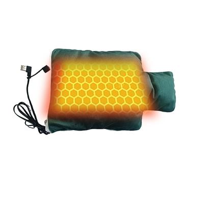 เครื่องทําความอบอุ่นมือไฟฟ้า 5V/2A สายกระจก Super Soft Fabric พร้อมควบคุมอุณหภูมิ 3 ความเร็ว