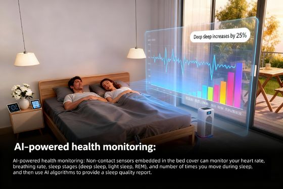 ขายปลีก กล่องหมอนปรับอุณหภูมิคงที่แบบฉลาด หมอนปรับน้ํา - เทคโนโลยีการปรับปรุงความเย็นแบบเคลื่อนไหว