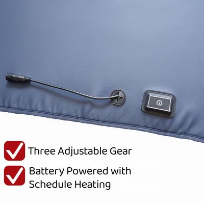 แผ่นทำความร้อนกอล์ฟ เบาะนั่งรถกอล์ฟแบบมีฮีตเตอร์ พร้อมวัสดุ PU ปรับอุณหภูมิได้สามระดับ และตั้งเวลาปิดอัตโนมัติ 4 ชั่วโมง เพื่อความอบอุ่น