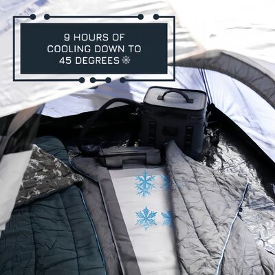 เก้าอี้แคมป์แบบพกพาที่เย็นด้วยการออกแบบแบบเออร์กอนอมิค และพัดพัดพัดพัดพัดพัดพัดสําหรับกิจกรรมกลางแจ้งและกิจกรรมที่สบายใจ