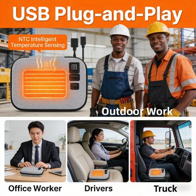 กระเป๋าอุ่นอาหารแบบพับได้ พกพาสะดวก พร้อมซับในฟอยล์อลูมิเนียมเกรดอาหาร และเทคโนโลยีทำความร้อนด้วย USB สำหรับทุกเวลา