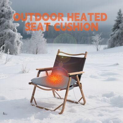 Versatile Graphene Heated Cushion For Women Elderly Office Workers And Travelers