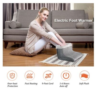 SHEERFOND พกพาฤดูหนาว USB แบตเตอรี่พลังงาน 220V สะดวกต่อสิ่งแวดล้อม โพลิเอสเตอร์ ปรับเทอร์โมสแตต
