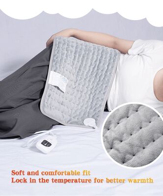 Electric Heated Pad practical heating furnishing for home office or bedside providing gentle heat to improve comfort levels