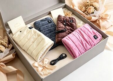 เครื่องทำความอุ่นมือแบบชาร์จ USB พร้อมผ้าคริสตัลนุ่ม ดีไซน์กะทัดรัดพกพาสะดวก เหมาะสำหรับใช้ในสำนักงาน กิจกรรมกลางแจ้ง และการเดินทาง ให้ความอบอุ่นสม่ำเสมอและอ่อนโยน