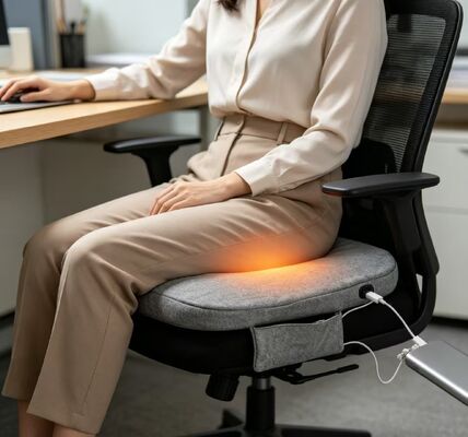 หมอนนั่งที่ทําความร้อนด้วยกราเฟน 45×45 ซม. 3 ซม. ผ้าใบหนา ผ้าใบผ้าใบ USB 3 ความเร็ว ปรับอุณหภูมิ แป๊ดทําความร้อนสําหรับบ้าน รถสํานักงาน หนาวกระโปรงกระโปรง