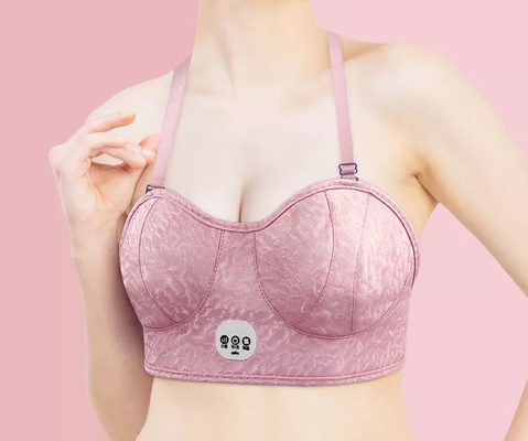 ยูเอสบี Electric Breast Massage Bra , ODM Electric Heated Bra วัสดุหนัง PU