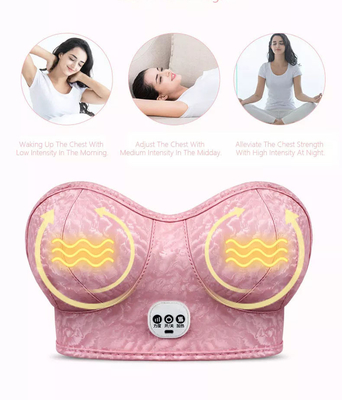 ยูเอสบี Electric Breast Massage Bra , ODM Electric Heated Bra วัสดุหนัง PU