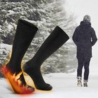 ฟิล์มกราฟีนต้านเชื้อแบคทีเรียถุงเท้าอุ่นไฟฟ้า Usb ชาร์จฤดูหนาว Thermal
