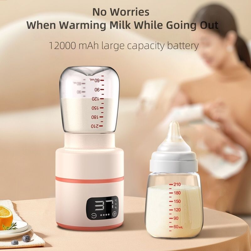 Milk Heater Baby Bottle Warmer Designed with Overheat Protection Delivering Secure and Consistent Heating Performance