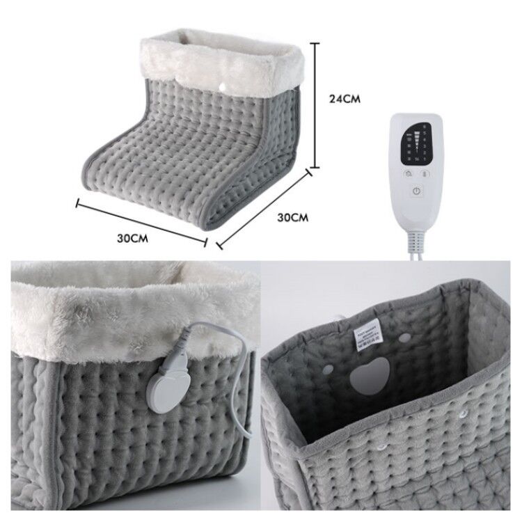 SHEERFOND พกพาฤดูหนาว USB แบตเตอรี่พลังงาน 220V สะดวกต่อสิ่งแวดล้อม โพลิเอสเตอร์ ปรับเทอร์โมสแตต
