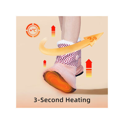 เครื่องอบอุ่นเท้ากราเฟนแบบจําเพาะขายยอดขาย สําหรับพื้นที่หนาวและผู้สูงอายุ ช่วยส่งเสริมการไหลเวียนของเลือด